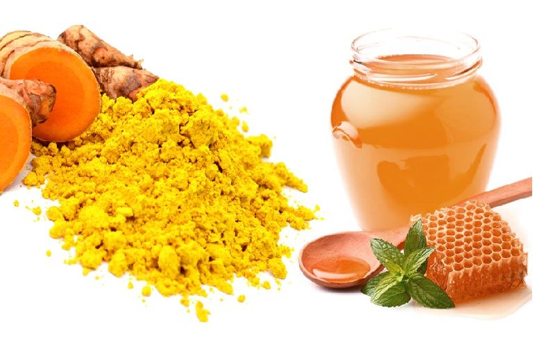 Mặt nạ mật ong và nghệ